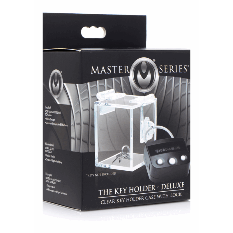 De Sleutelhanger - Deluxe Duidelijke Case met Slot - Afbeelding 2