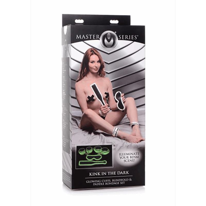Kink in the Dark - Glow in the Dark Hog Tie Set - Afbeelding 2
