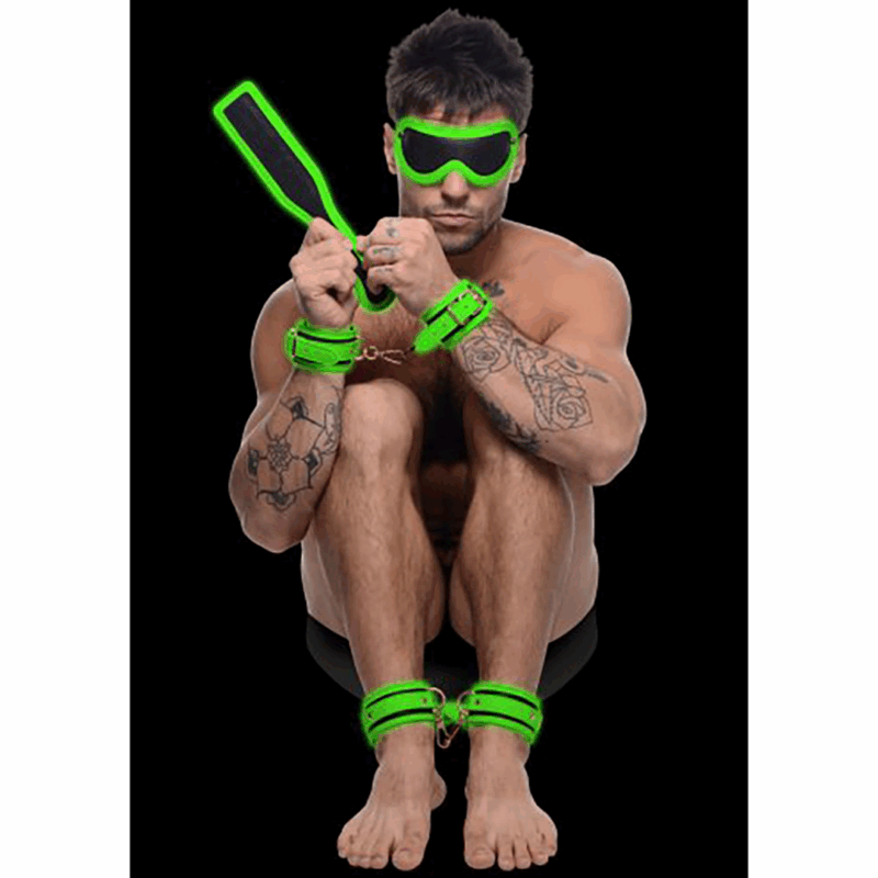 Kink in the Dark - Glow in the Dark Hog Tie Set - Afbeelding 4