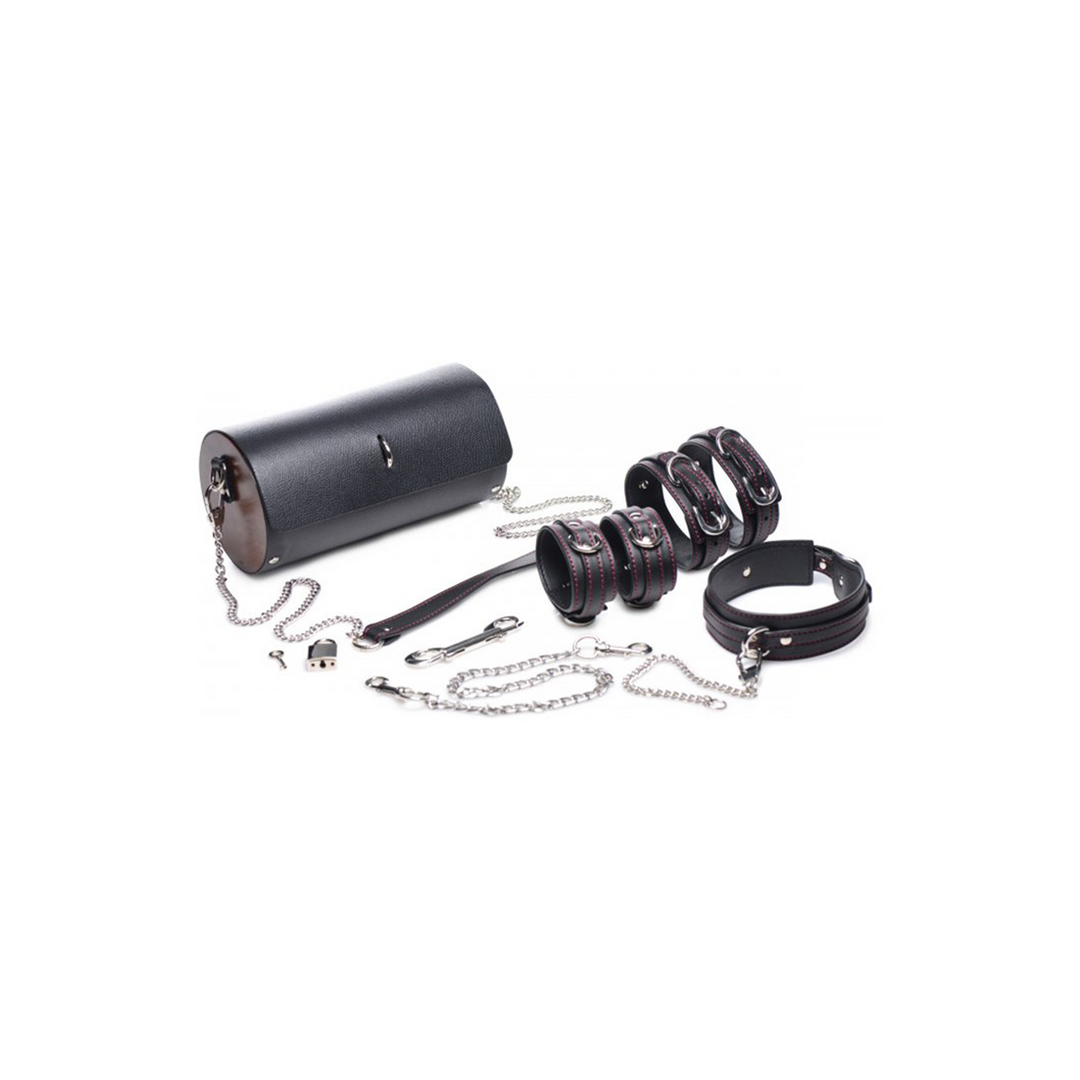 Kinky Clutch - Zwart Bondage Set met Draagtas