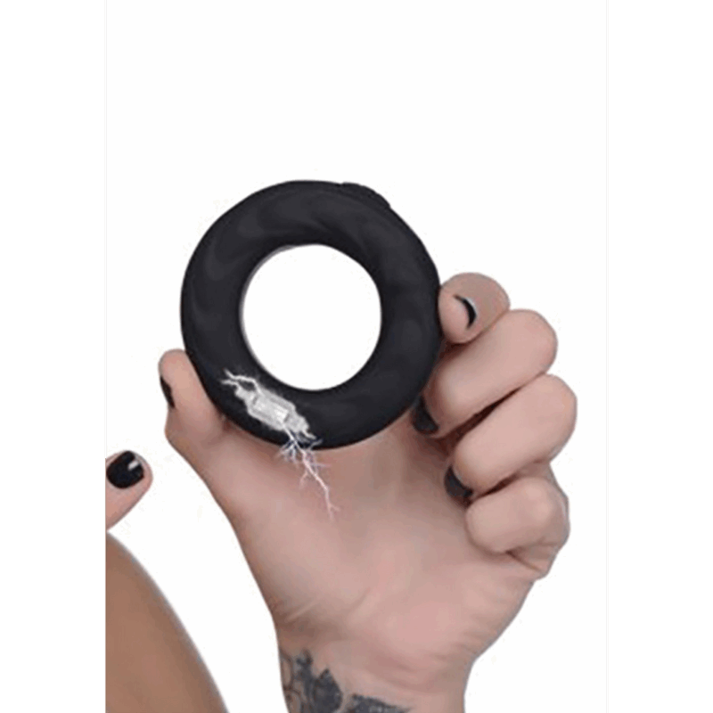 E-Stim Pro - Siliconen Vibrerende Cockring + Afstandsbediening - Afbeelding 4