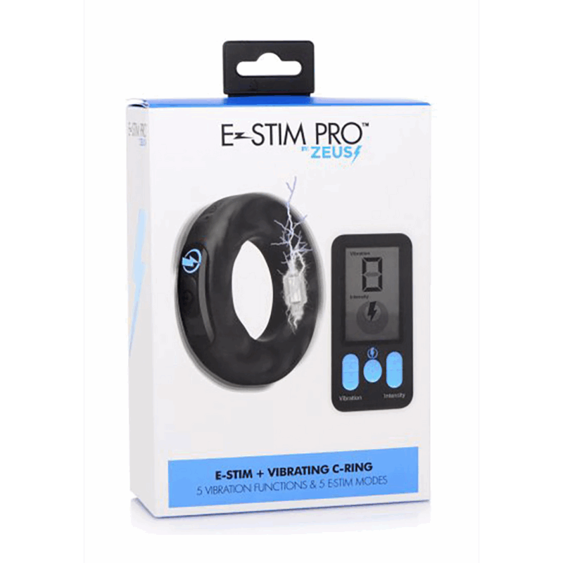 E-Stim Pro - Siliconen Vibrerende Cockring + Afstandsbediening - Afbeelding 2