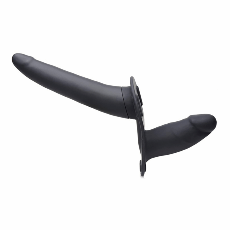 Pegger Beginner - Vibrerende Dubbele Dildo + Harness - Afbeelding 3