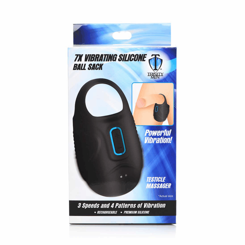 Vibrerende Siliconen Testikel Massager - Afbeelding 2