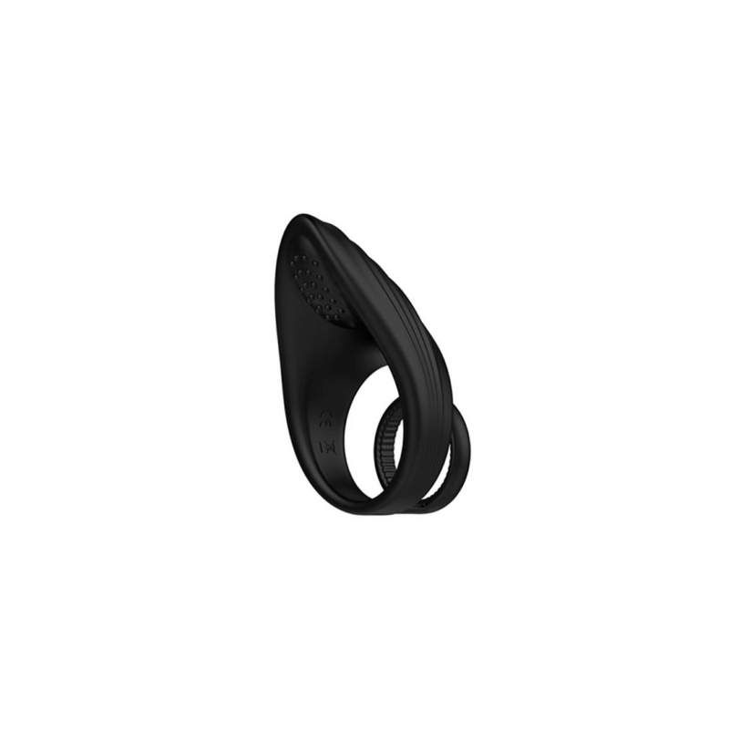Enhance - Vibrerende Cock- en Ballring - Zwart - Afbeelding 4