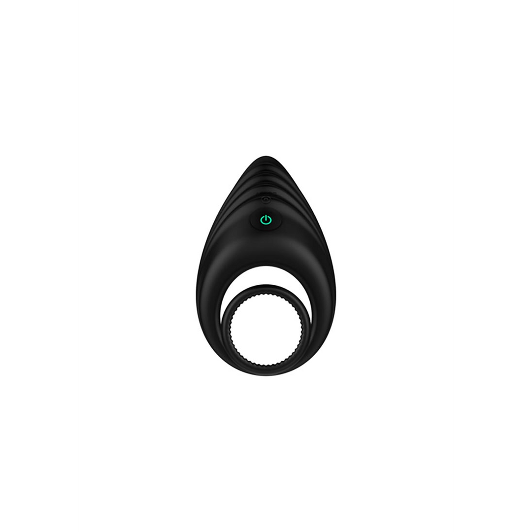 Enhance - Vibrerende Cock- en Ballring - Zwart