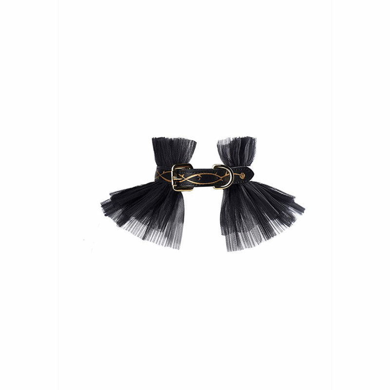 Leather Torn - Collar and Leash - Afbeelding 5