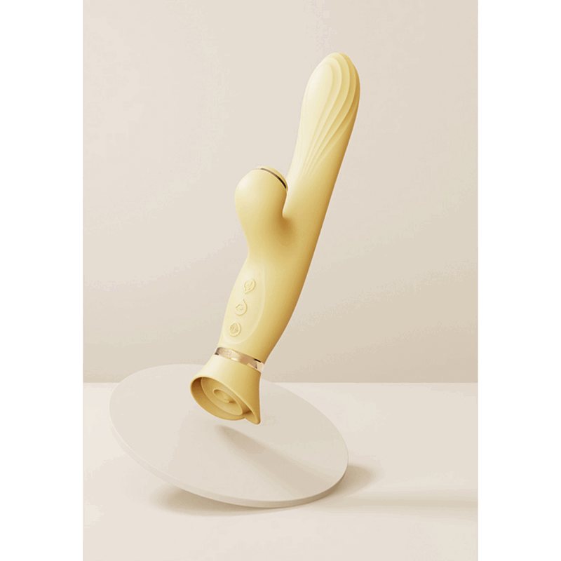 Rabbit Vibrator with Texture - Afbeelding 3