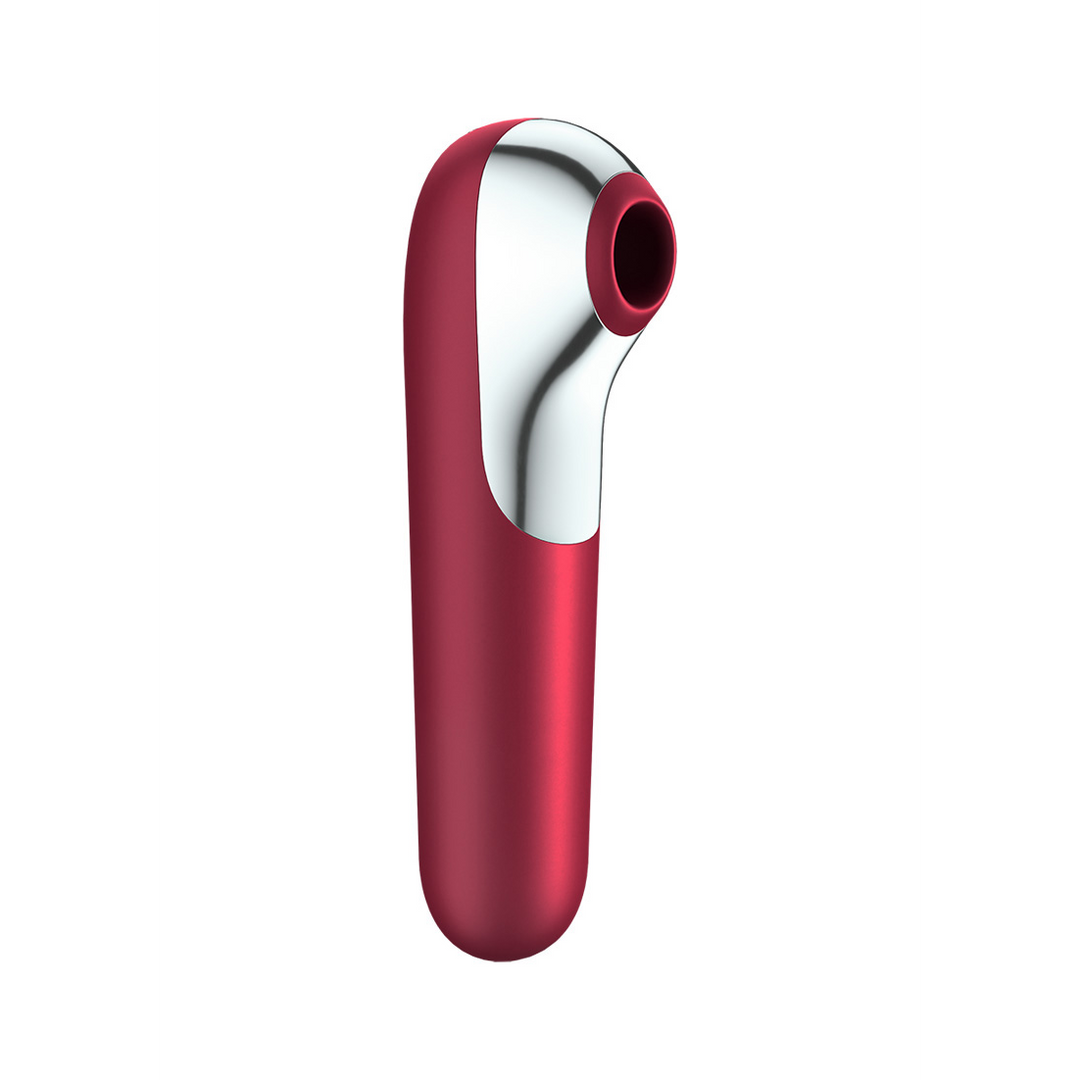 Dual Love - Air Pulse Vibrator - Rood