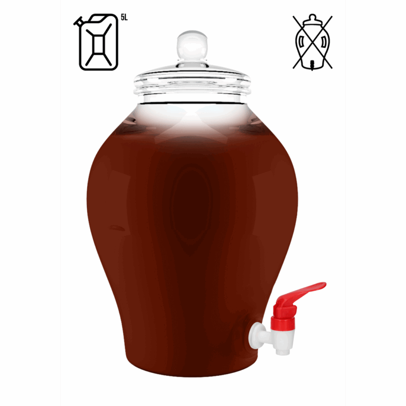 Waterbased Lubricant - Chocolate - 1.3 gal / 5 l - Afbeelding 3