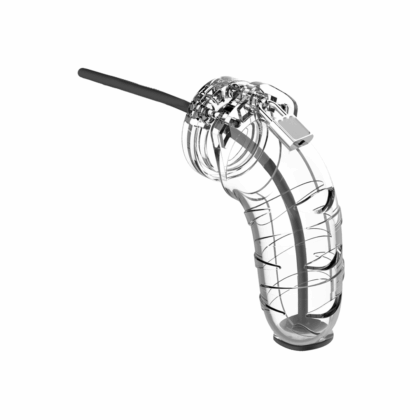 Model 17 Chastity Cock Cage met Urethrale Sounding - 5.5 / 14 cm