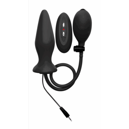 Opblaasbare Vibrerende Siliconen Plug
