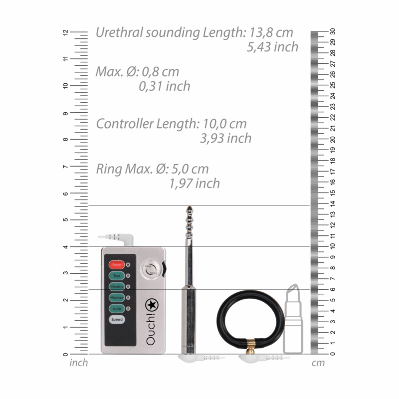 E-stim Urethral Sounding Set - Klein - Afbeelding 6