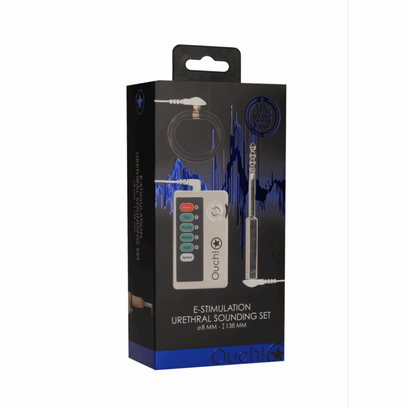 E-stim Urethral Sounding Set - Klein - Afbeelding 2