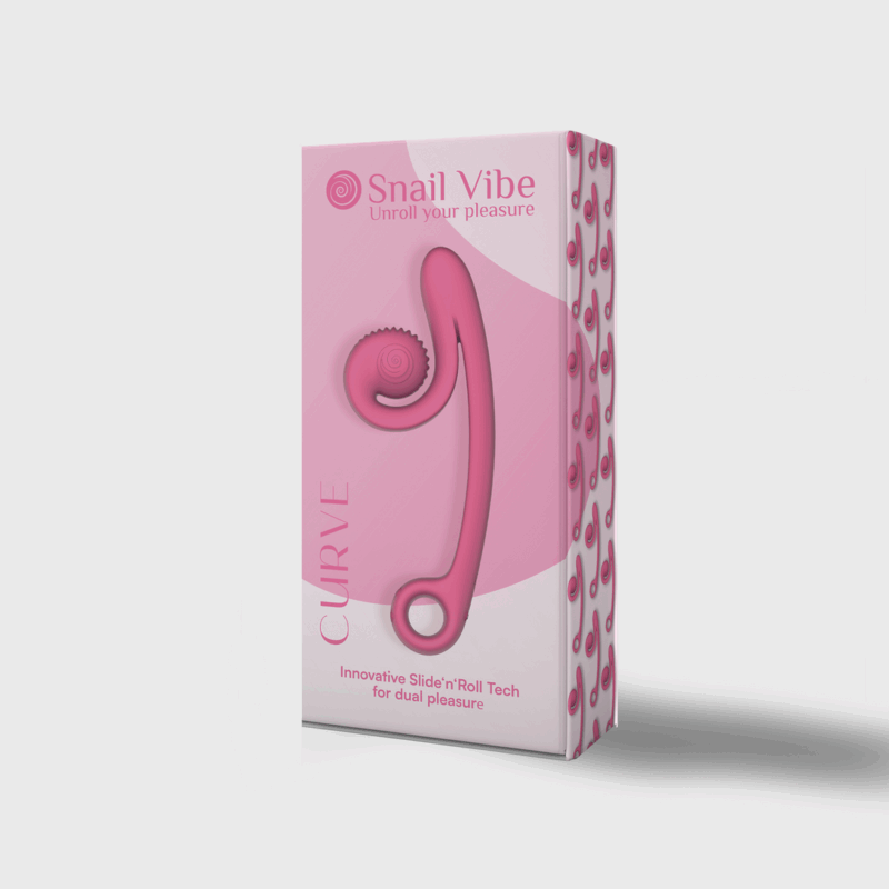 Slak Vibe - Curve Vibrator - Roze - Afbeelding 2