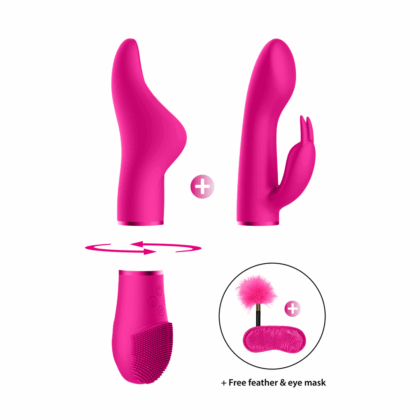 Pleasure Kit #1 - Vibrator with Different Attachments