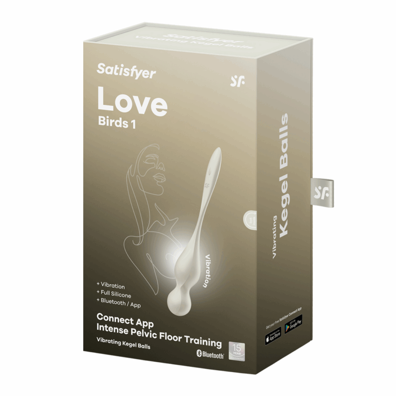 Love Birds 1 - Kegel Oefeningen en G-spot Stimulatie - Wit - Afbeelding 2