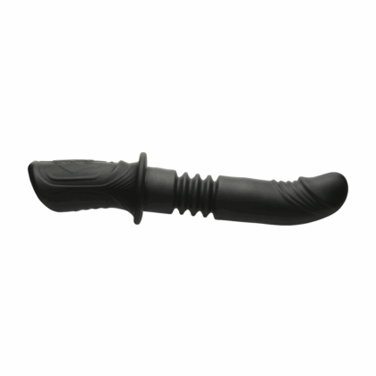 Power Thrust - Vibrador de Silicona con Movimiento de Empuje - Negro