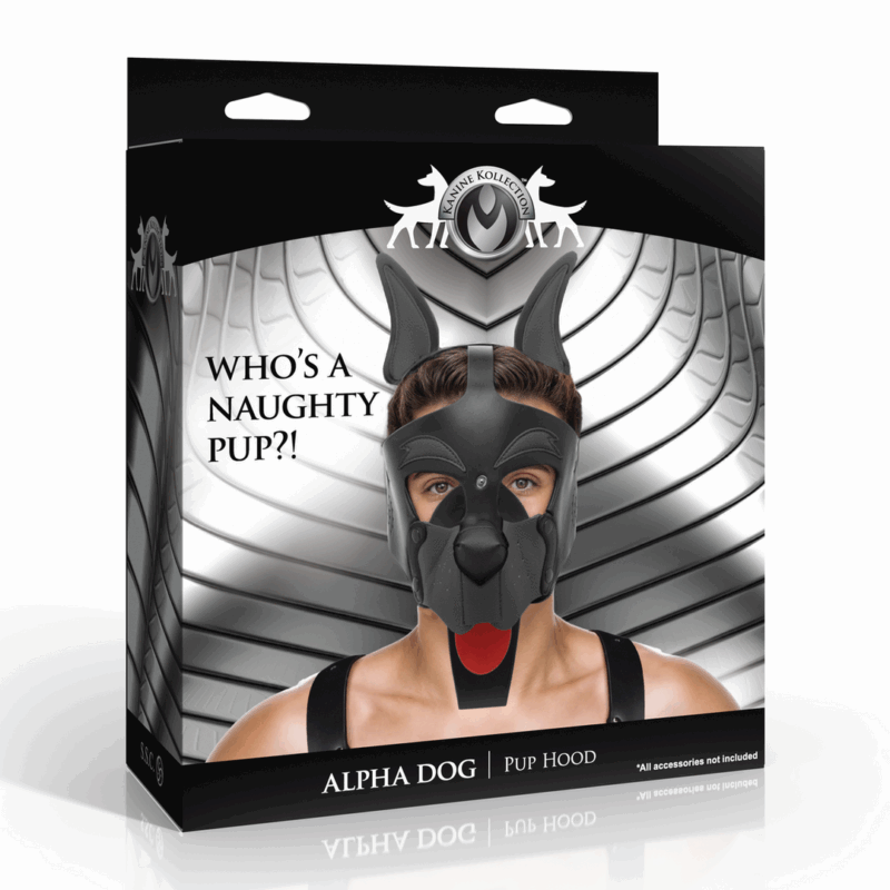 Alpha Dog - Capucha para Cachorros - Negra - Afbeelding 2