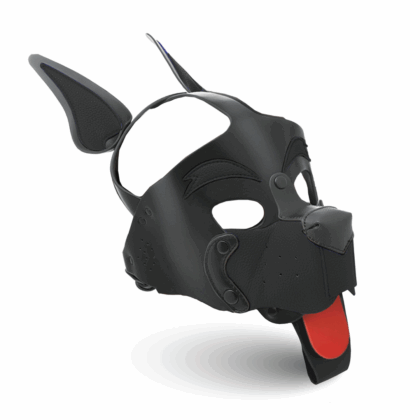 Alpha Dog - Capucha para Cachorros - Negra