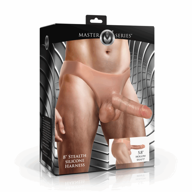 Arnés de Silicona Hueco Stealth - 8 / 20 cm - Afbeelding 2