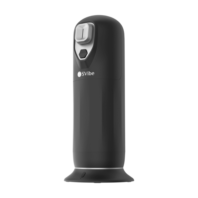 Ikon JET - Masturbador Vibrante con Empuje y Calentamiento - Negro - Afbeelding 5