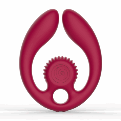 GIZI Duo - Estimulador Doble para Parejas - Burdeos