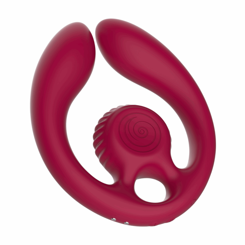 GIZI Duo - Estimulador Doble para Parejas - Burdeos - Afbeelding 5