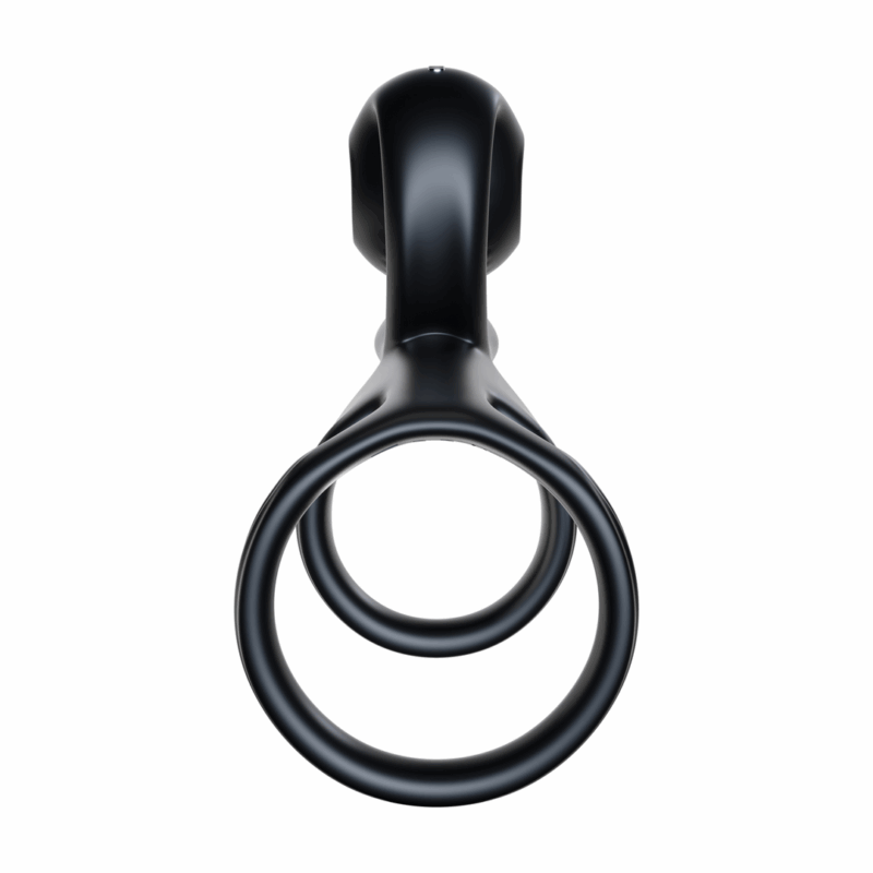 JOVI - Estimulador de Anillo Doble para Parejas - Negro - Afbeelding 6