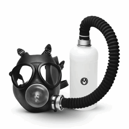Overload - Kit de Máscara de Gas Stroker - Negro