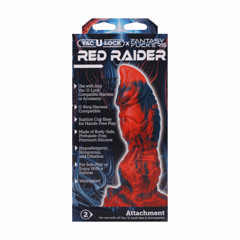Fantasy Fuckers - Red Raider - Rojo/Negro - Afbeelding 4