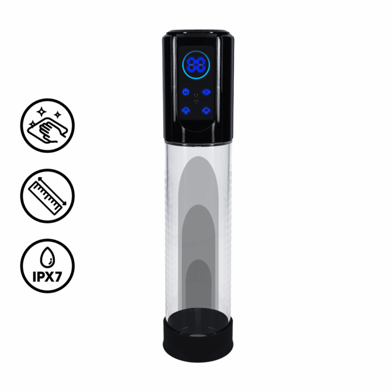MegaLift - Automatische Waterdichte Penis Pomp - Zwart