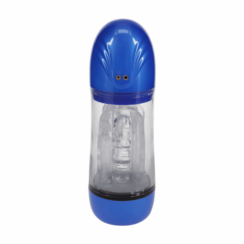SonicPull - Suction and Vibration Masturbator Pump - Multimedia Enhanced - Metallic Blue - Afbeelding 3